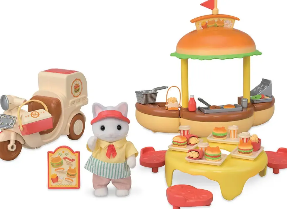 LE STAND DE HAMBURGERS - SYLVANIAN COMMERCES