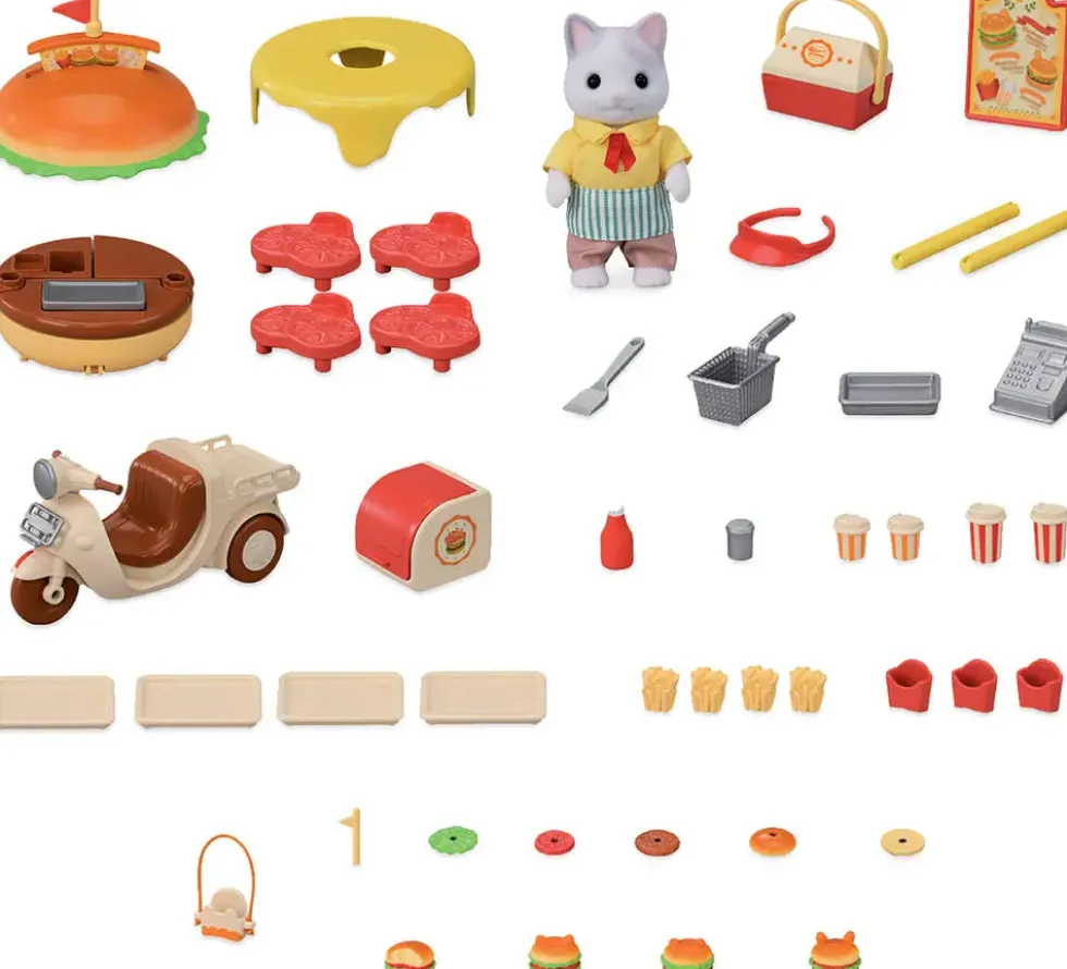 LE STAND DE HAMBURGERS - SYLVANIAN COMMERCES