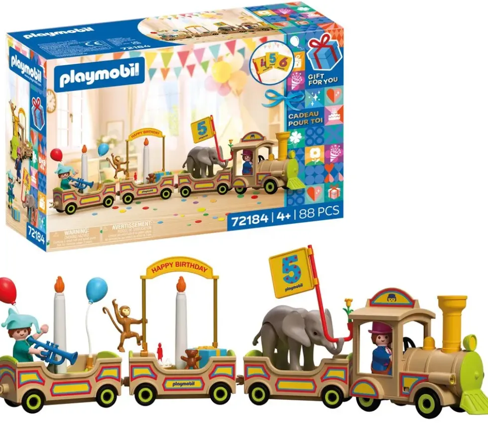 LE TRAIN D'ANNIVERSAIRE & BOUGIES 72184