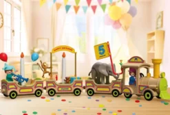 LE TRAIN D'ANNIVERSAIRE & BOUGIES 72184