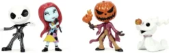 L’ETRANGE NOEL DE MONSIEUR JACK - COFFRET 4 FIGURINES METAL