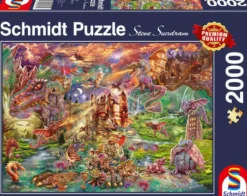 LE TRESOR DES DRAGONS PUZZLE 2000 PIECES