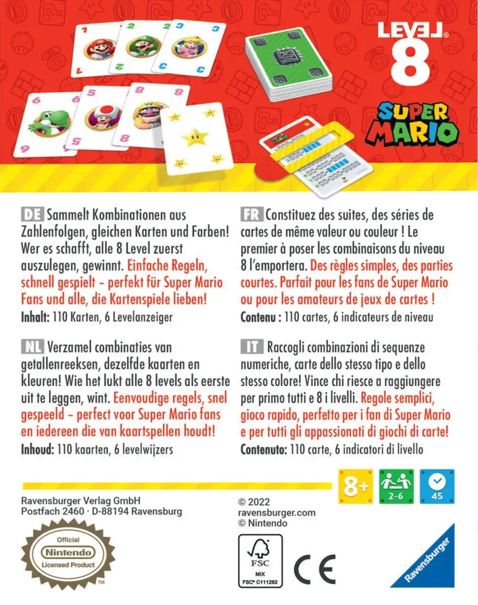 LEVEL 8 SUPER MARIO
