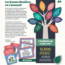 LIFE SKILLSJEU DE CARTES DES BONNES MANIERES