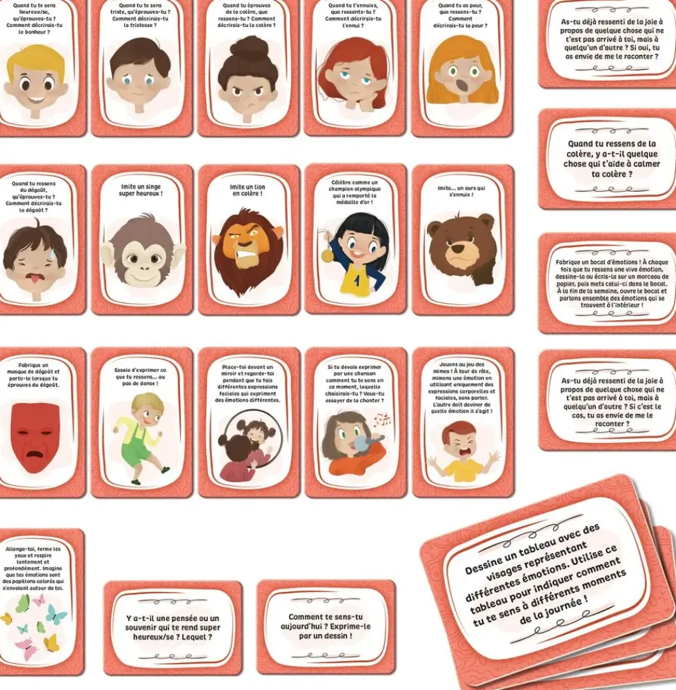 LIFE SKILLS - JEU DE CARTES GESTION DES EMOTIONS