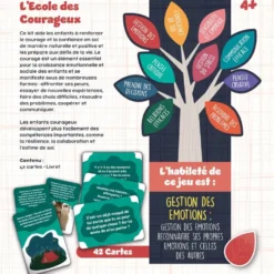 LIFE SKILLSJEU DE CARTES POUR DES ENFANTS COURAGEUX
