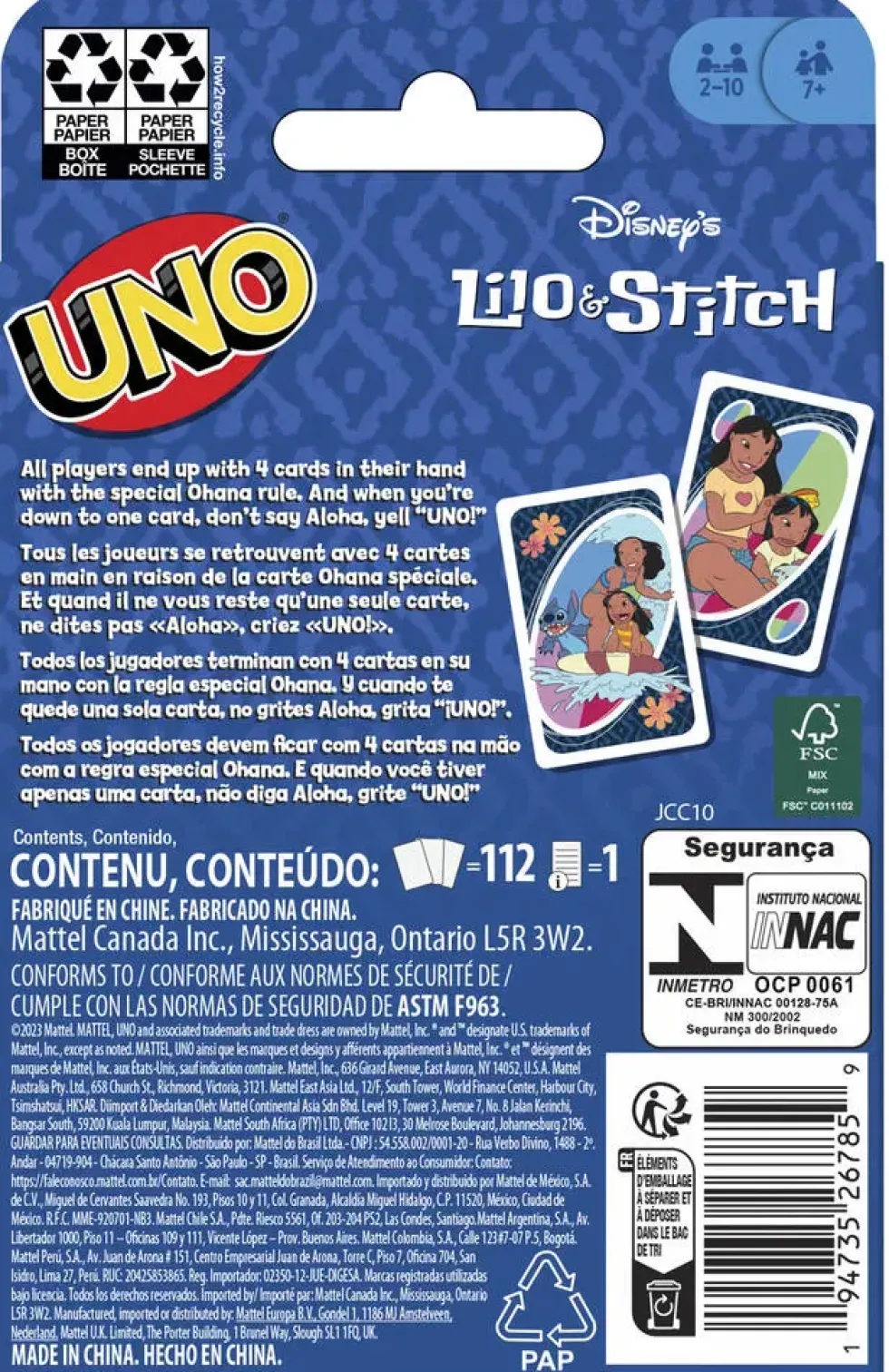 LILO & STICH - UNO