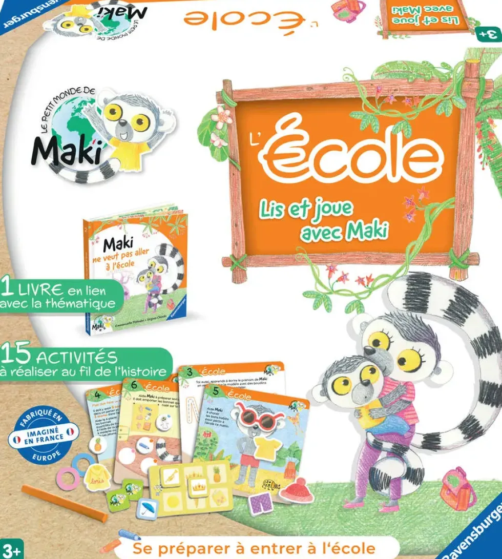 LIS ET JOUE AVEC MAKI - L'ECOLE