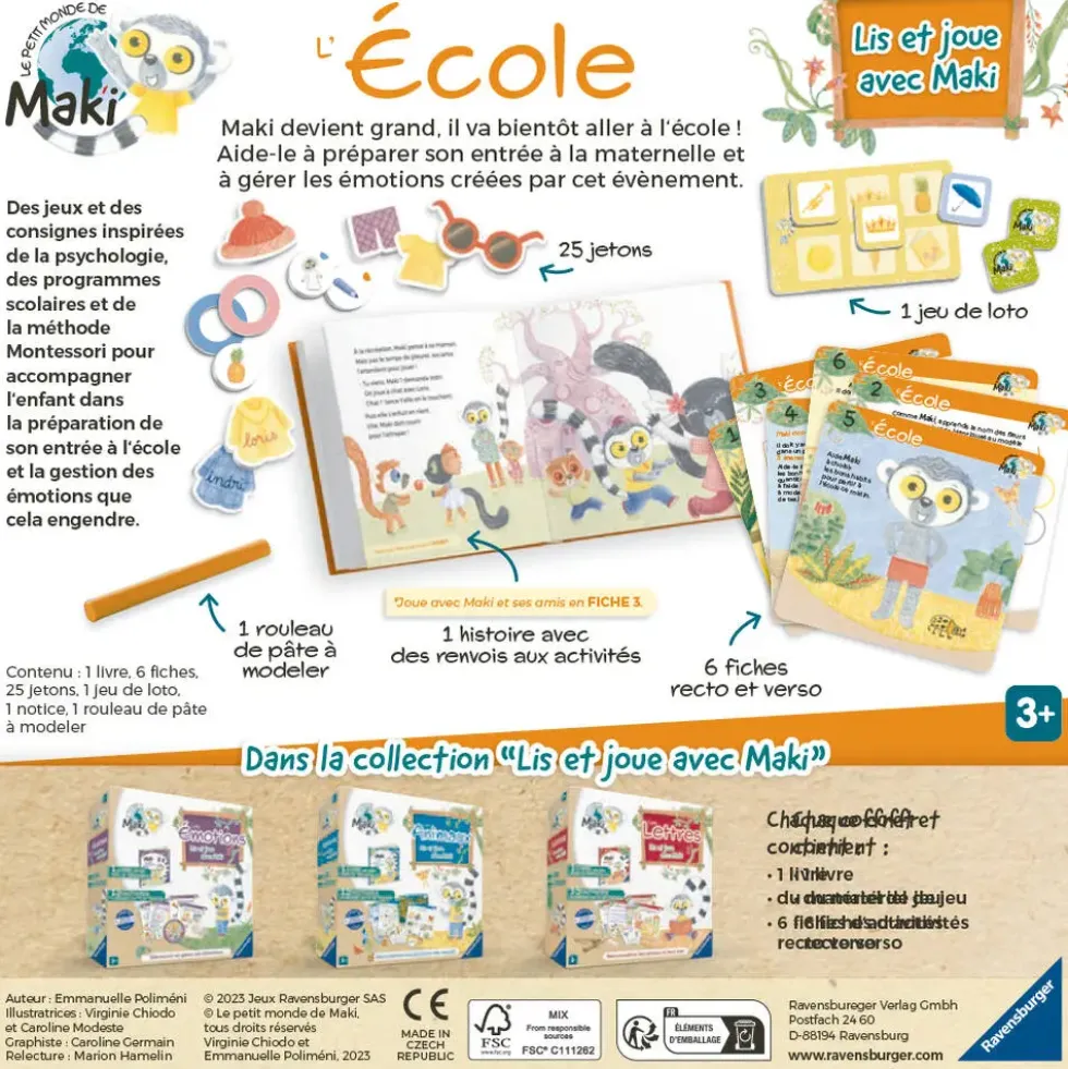 LIS ET JOUE AVEC MAKI - L'ECOLE