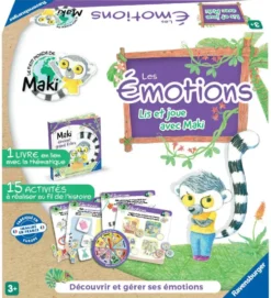 LIS ET JOUE AVEC MAKI - LES EMOTIONS