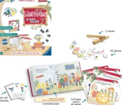 LIS ET JOUE AVEC MAKI - LES LETTRES