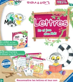 LIS ET JOUE AVEC MAKI - LES LETTRES