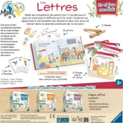 LIS ET JOUE AVEC MAKI - LES LETTRES