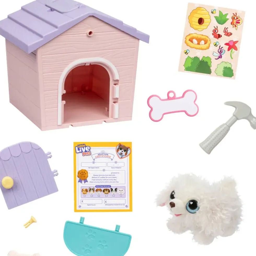 LITTLE LIVE PETS -MON PETIT CHIEN SURPRISE - ROSE