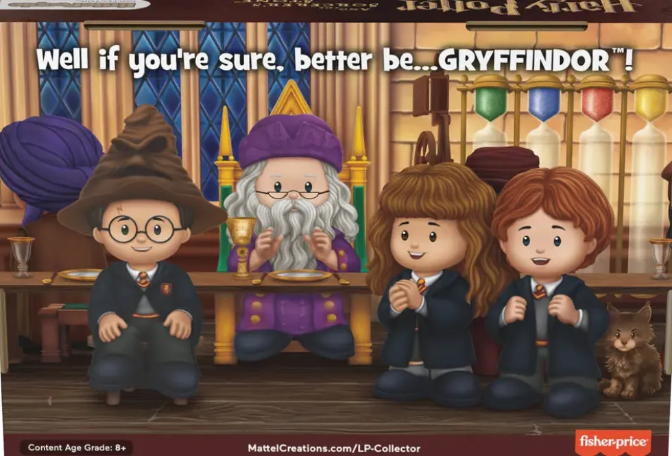 LITTLE PEOPLE COLLECTOR HARRY POTTER - HARRY POTTER A L'ECOLE DES SORCIERS