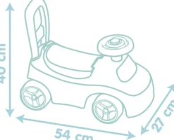 LITTLE SMOBY - PORTEUR AUTO