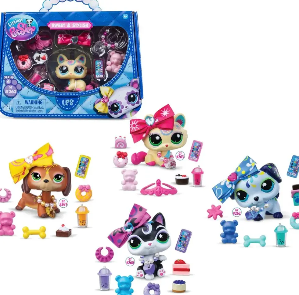 LITTLEST PETSHOP SWEET & STUNTMAN STU YLE