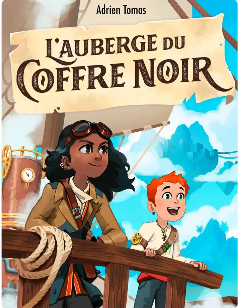 LIVRE - L'AUBERGE DU COFFRE NOIR - LIVRE AUDIO INTERCATIF DES 9 ANS A ECOUTER SUR FLAM