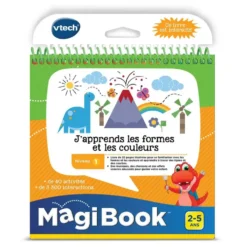 LIVRE MAGIBOOK - J'APPRENDS LES FORMES ET LES COULEURS