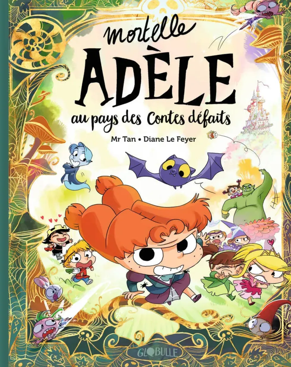 LIVRE MORTELLE ADELE - AU PAYS CONTES DEFAITS