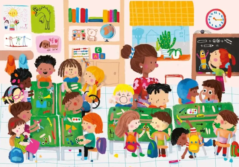 LIVRE-PUZZLE LES ACTIVITES - SOPHIA TOULIATOU