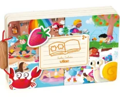 LIVRE-PUZZLE LES 4 SAISONS - SOPHIA TOULIATOU