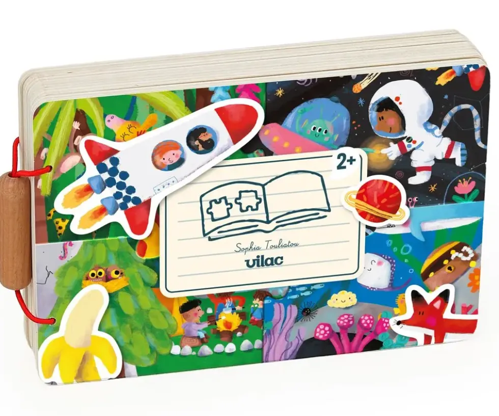 LIVRE-PUZZLES LE VOYAGE - SOPHIA TOULIATOU