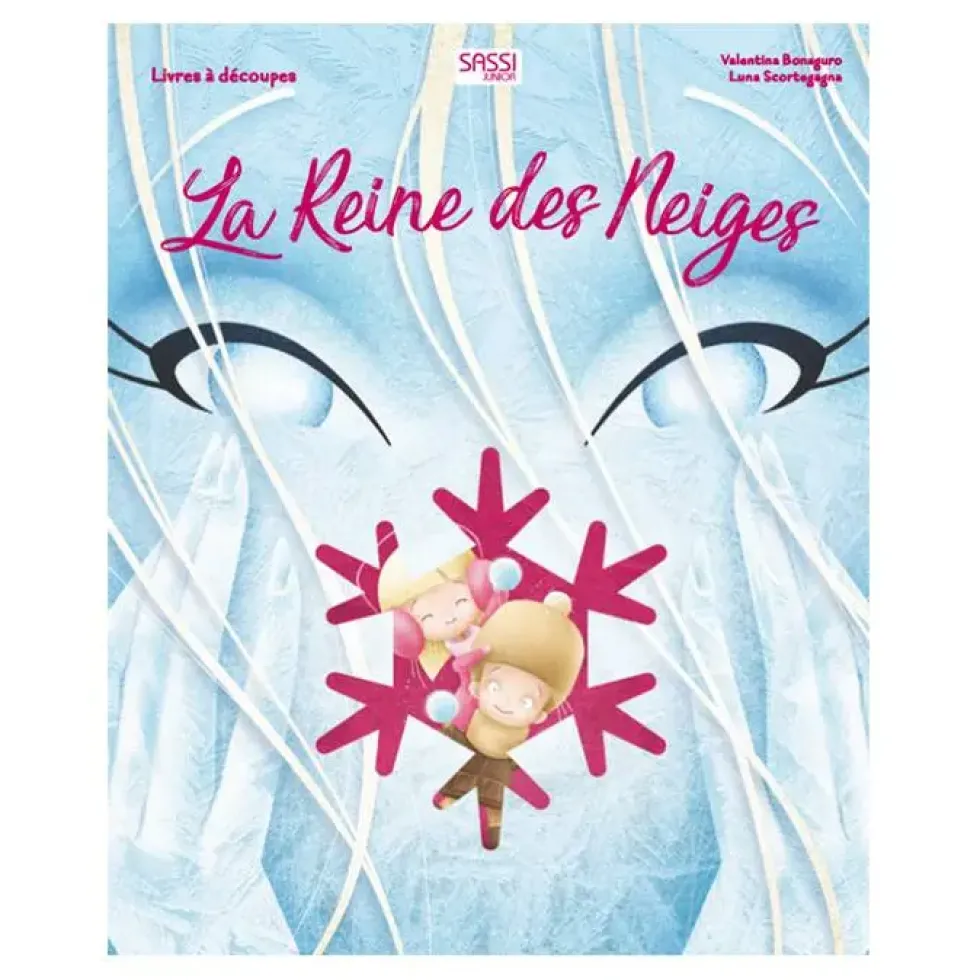 LIVRES À DÉCOUPES - LA REINE DES NEIGES