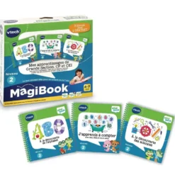 LIVRES MAGIBOOK - MES APPRENTISSAGES DE GRANDE SECTION, CP ET CE1