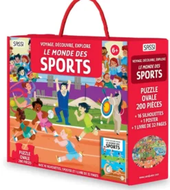 LIVRE VOYAGE DECOUVRE EXPLORE - LE MONDE DES SPORTS