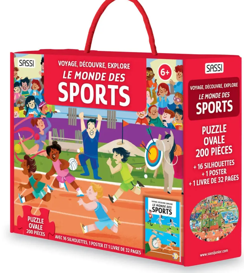 LIVRE VOYAGE DECOUVRE EXPLORE - LE MONDE DES SPORTS