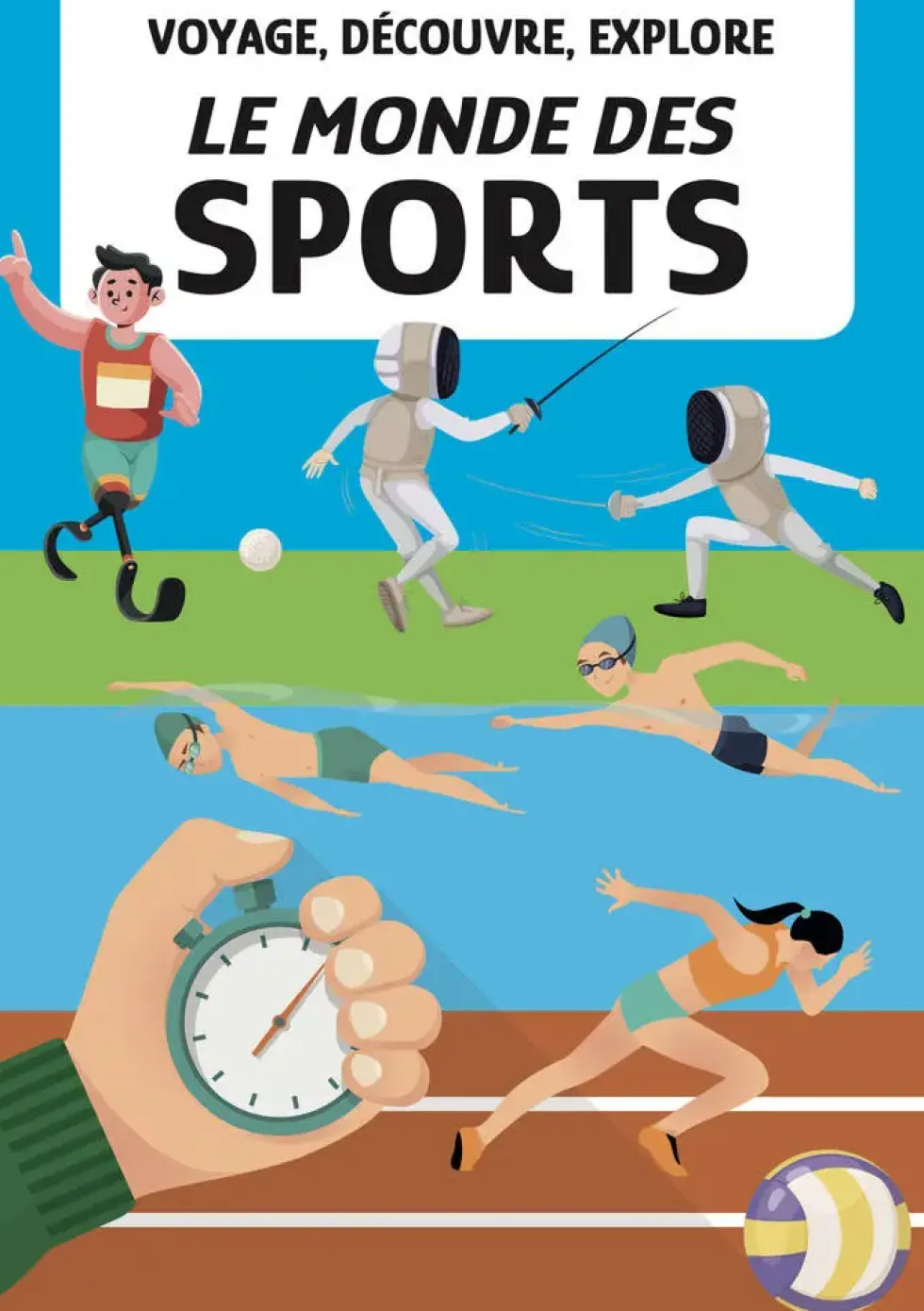 LIVRE VOYAGE DECOUVRE EXPLORE - LE MONDE DES SPORTS