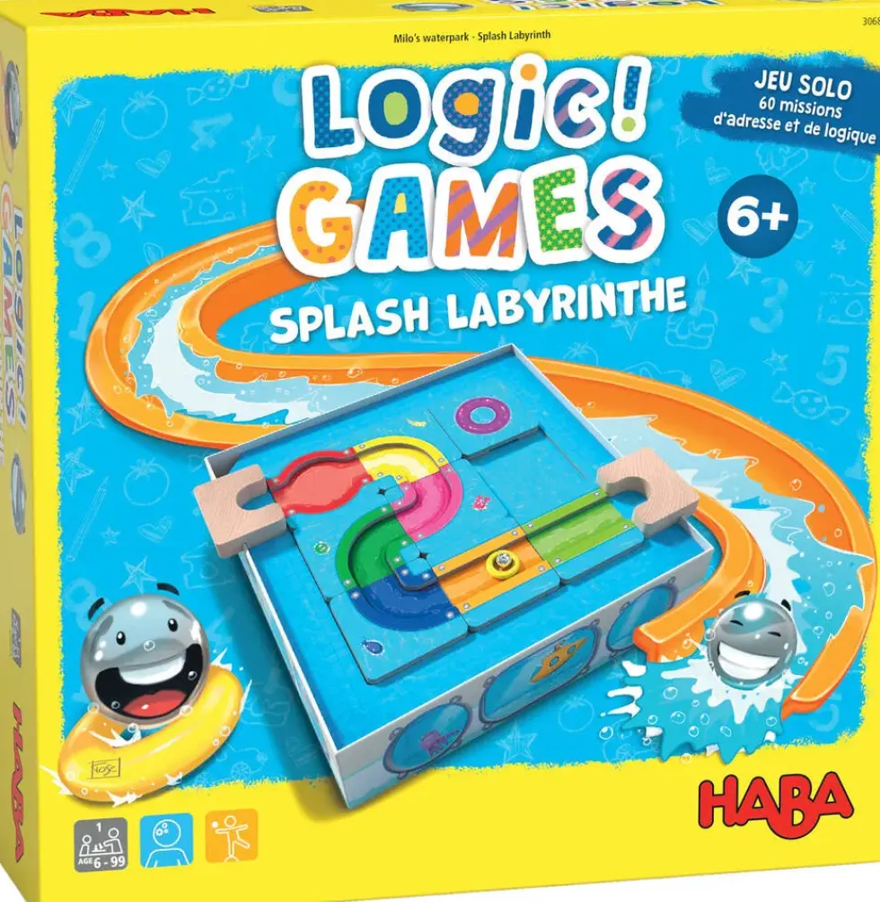 LOGIC! GAMES : SPLASH LABYRINTHE