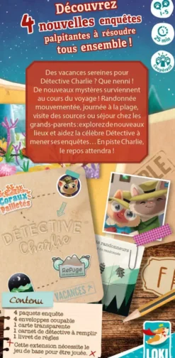 LOKI - DETECTIVE CHARLIE - PART EN VACANCES