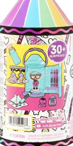 LOL SURPRISE - LOVES CRAYOLA COLOR ME STUDIO POUPEE 7.5 CM