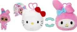LOLSURPRISE LOVES PELUCHE REVERSIBLE SURPRISE HELLO KITTY