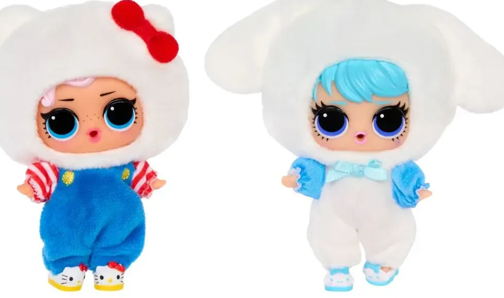 LOLSURPRISE LOVES PELUCHE REVERSIBLE SURPRISE HELLO KITTY