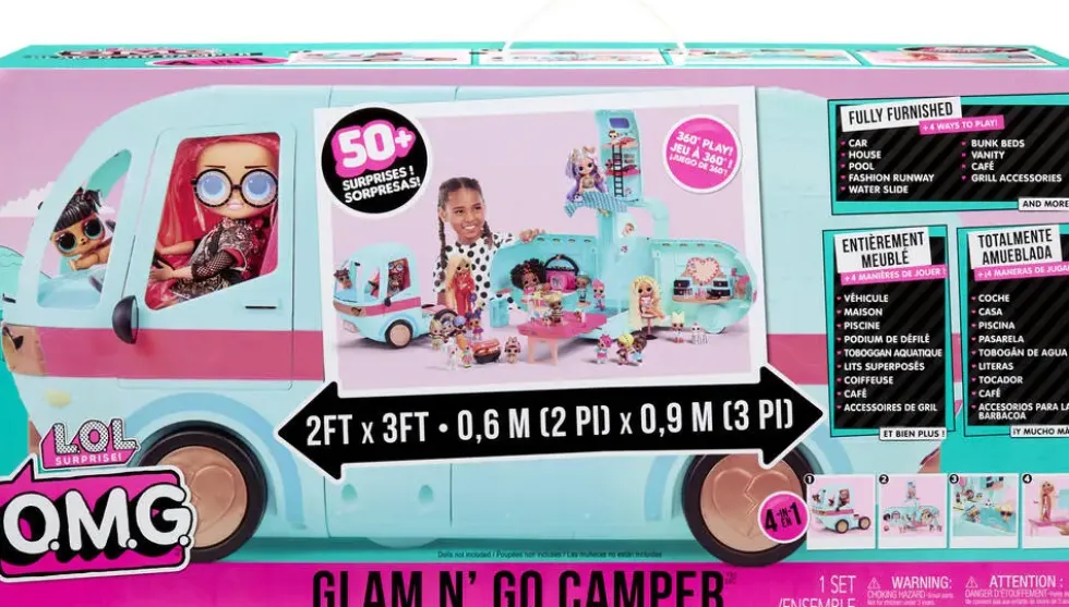 LOL SURPRISEOMG - CAMPING CAR AVEC ACCESSOIRES