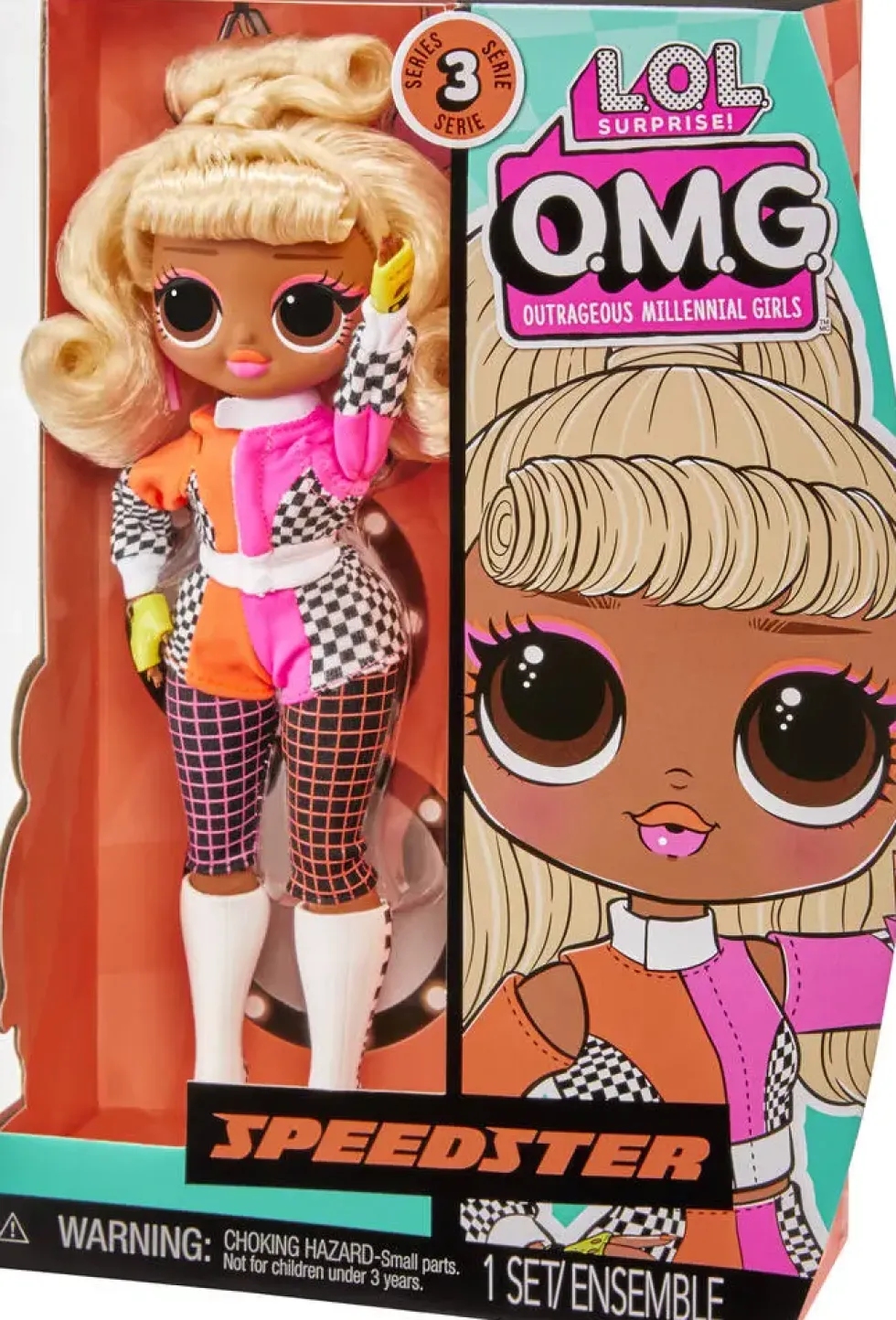 LOL SURPRISE OMG - POUPEE SPEEDSTER 25 CM