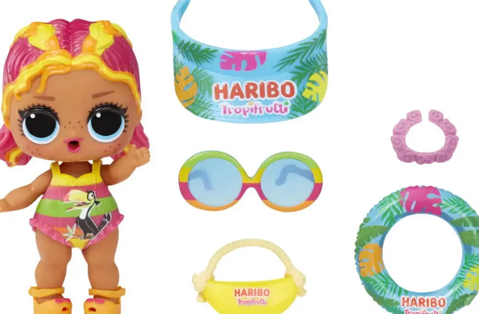 LOL SURPRISE - POUPEE - LOVES MINI SWEETS X HARIBO 7.5 CM