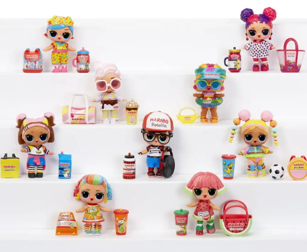 LOL SURPRISE - POUPEE - LOVES MINI SWEETS X HARIBO 7.5 CM
