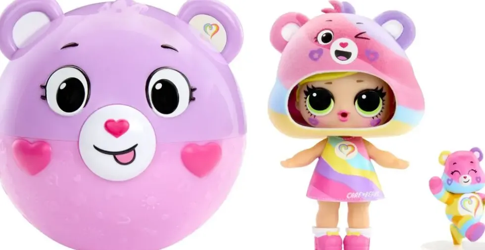 LOL SURPRISE POUPEES 7,5CM- LOVES CAREBEARS BISOUNOURS