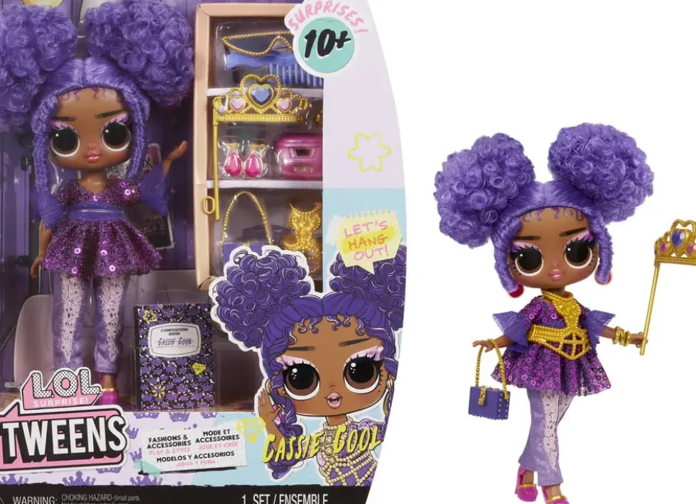 LOL SURPRISE TWEENS -POUPEE MANNEQUIN 17 CM CASSIE COOL
