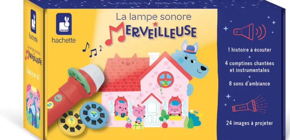 LOUP - LAMPE SONORE MERVEILLEUSE