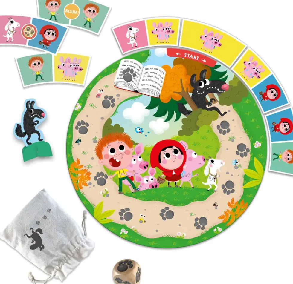 LOUP - P'TITS JEUX - BOUH LE LOUP !