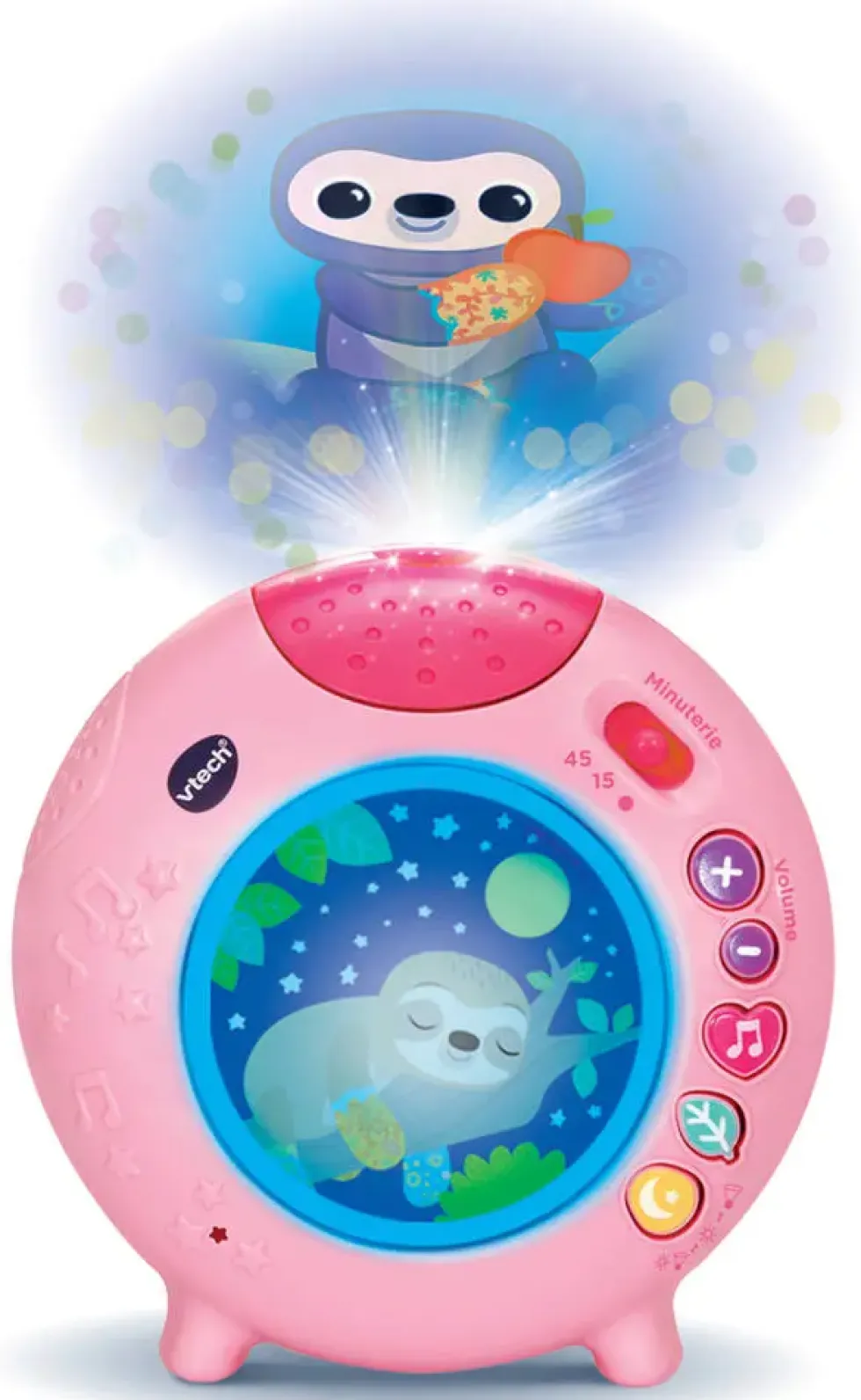 LUMI VEILLEUSE NUIT ENCHANTEE - ROSE