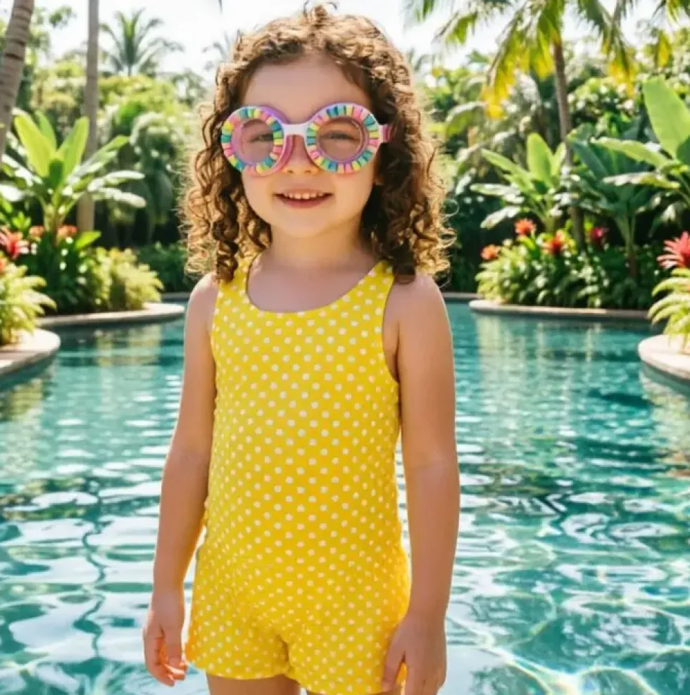 LUNETTES DE PISCINE MULTICOLORES