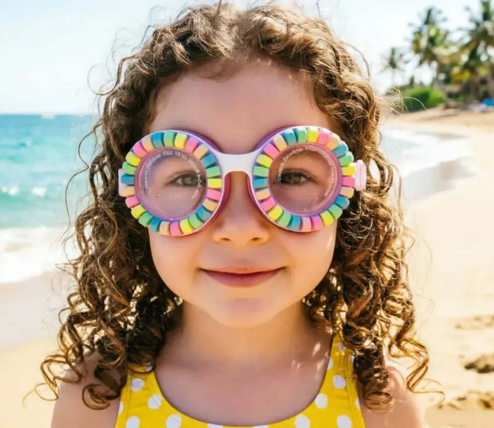 LUNETTES DE PISCINE MULTICOLORES