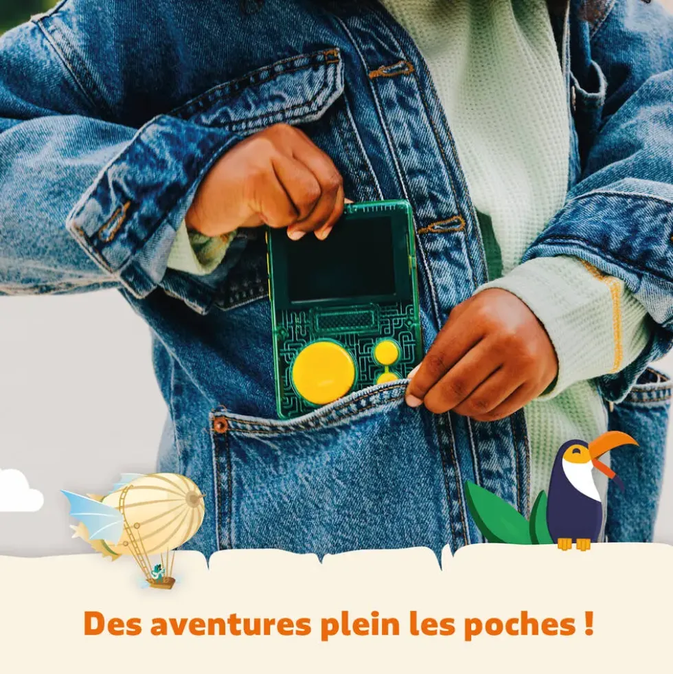 LUNII - FLAM - BALADEUR D'AVENTURES AUDIO INTERACTIVES POUR ENFANTS DES 7 ANS