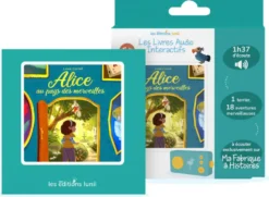 LUNII - LIVRE AUDIO - ALICE AUX PAYS DES MERVEILLES